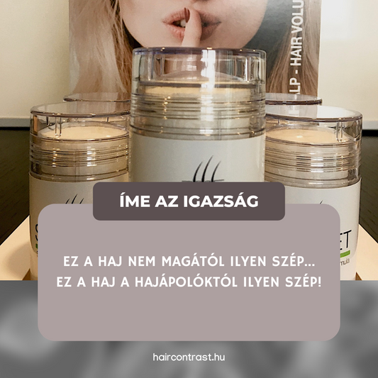 A hajpótlások és a hajápolók szimbiózisa.